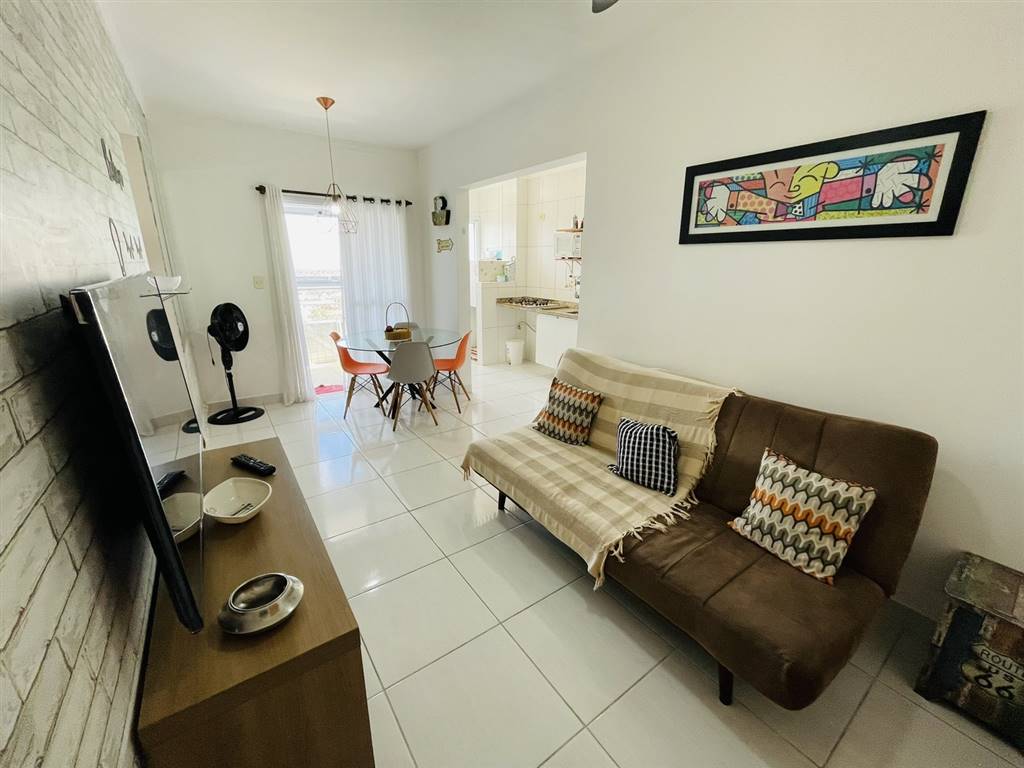 Apartamento com 1 quarto e 43 m² em Vila Caiçara, Praia Grande