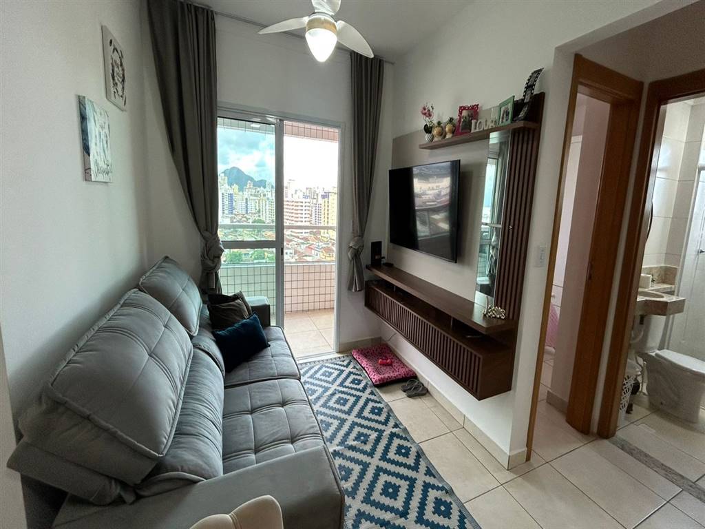 Apartamento com 2 quartos e 60 m² em Vila Caiçara, Praia Grande