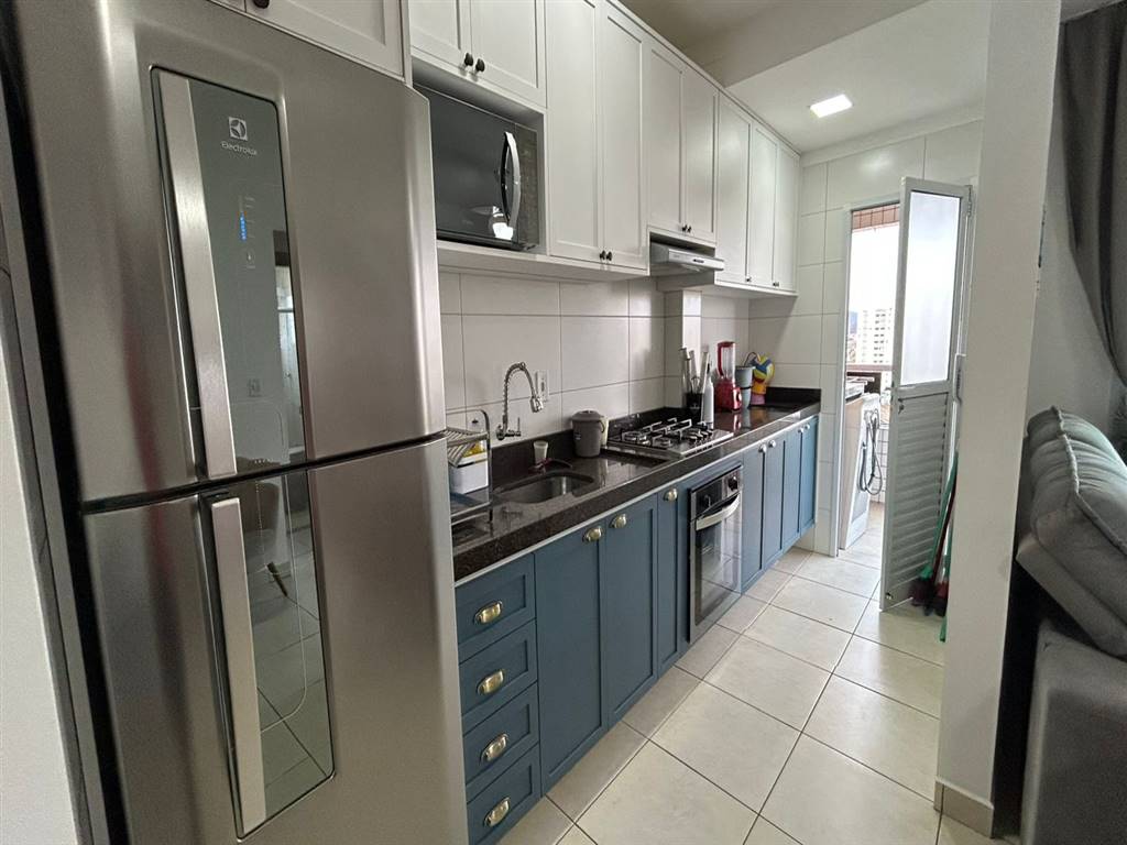 Apartamento com 2 quartos e 60 m² em Vila Caiçara, Praia Grande