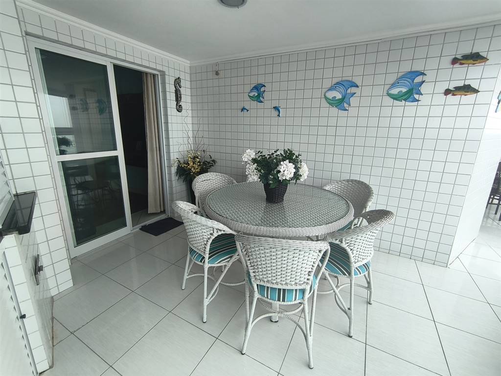 Apartamento com 3 quartos e 138 m² em Vila Caiçara, Praia Grande