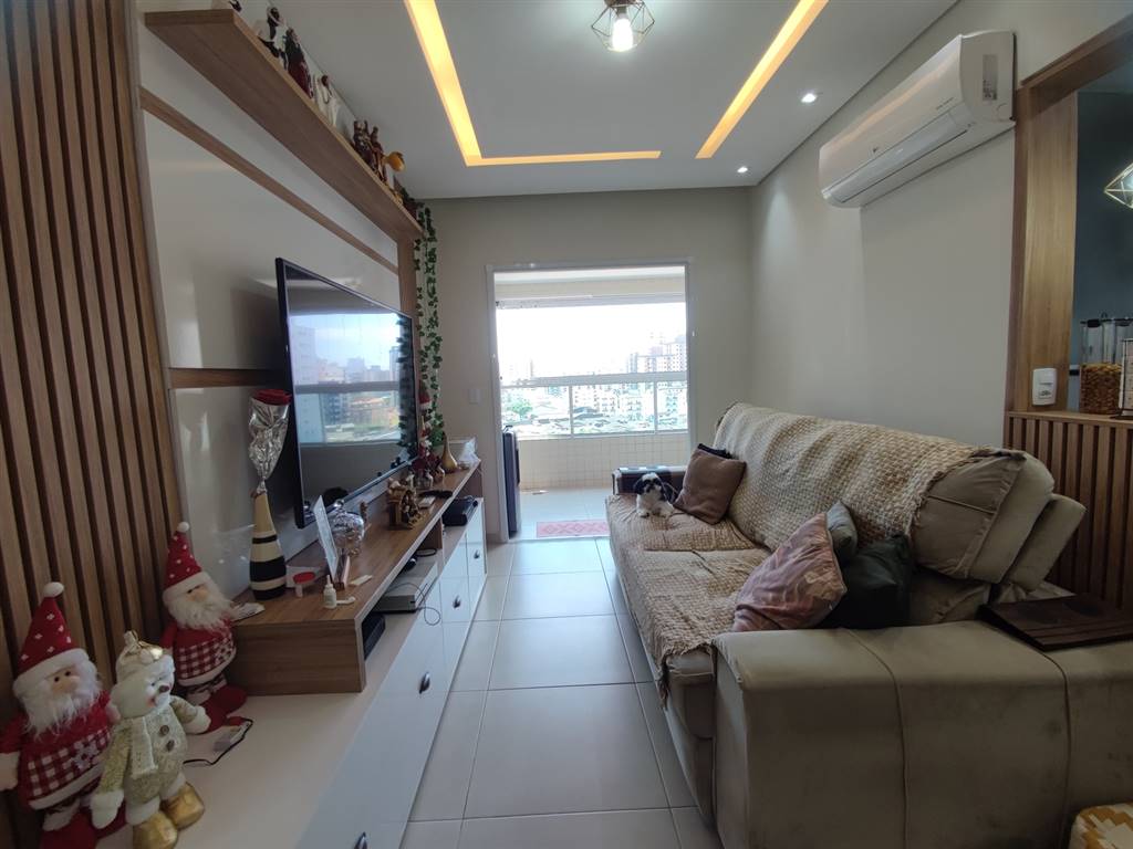 Apartamento com 2 quartos e 70 m² em Vila Caiçara, Praia Grande