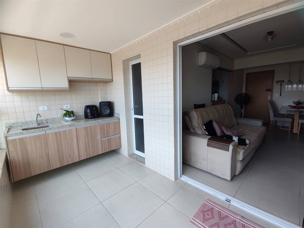 Apartamento com 2 quartos e 70 m² em Vila Caiçara, Praia Grande