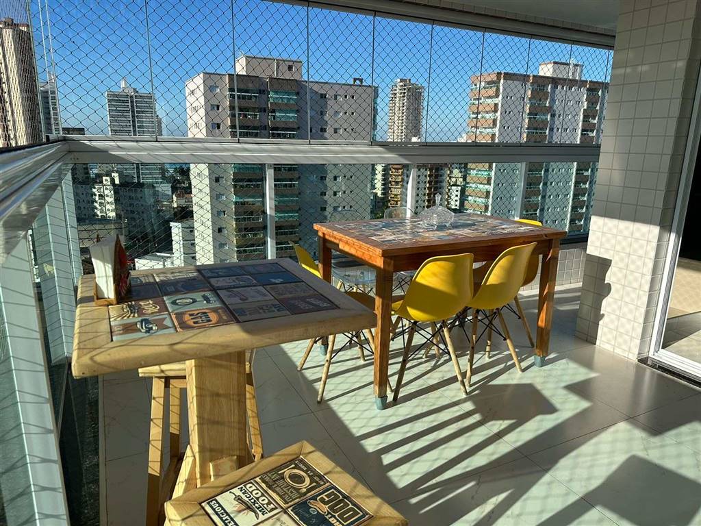 Apartamento com 3 quartos e 110 m² em Vila Caiçara, Praia Grande