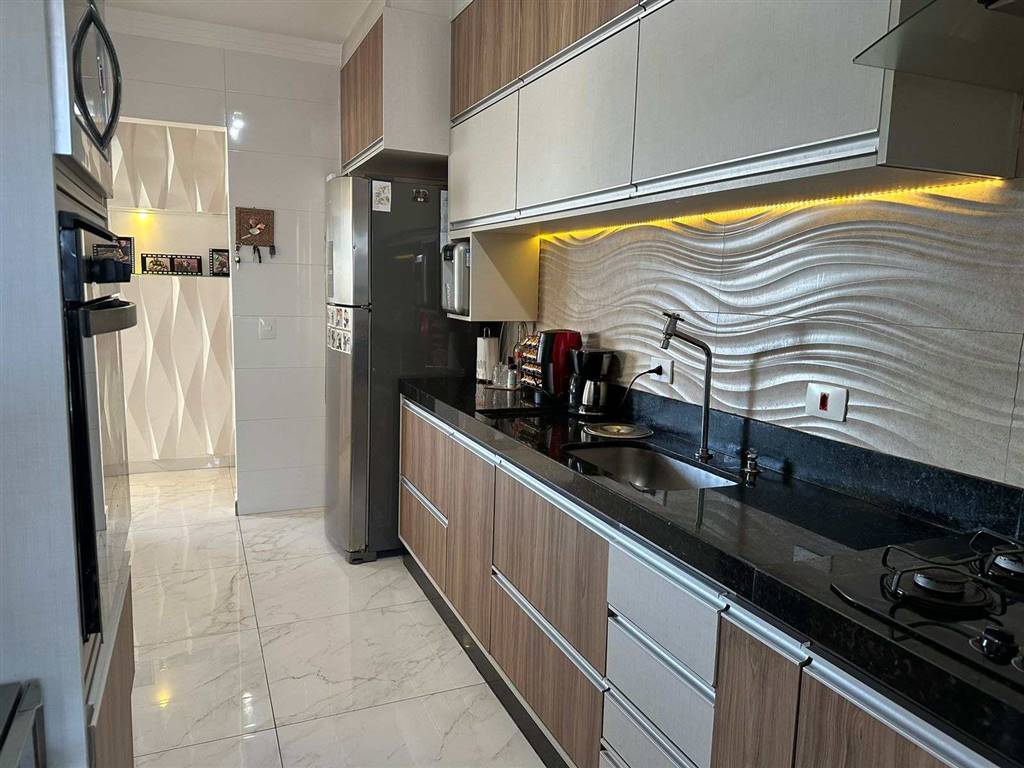 Apartamento com 3 quartos e 110 m² em Vila Caiçara, Praia Grande