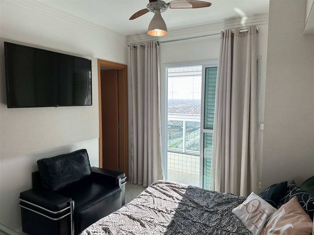 Apartamento com 3 quartos e 110 m² em Vila Caiçara, Praia Grande