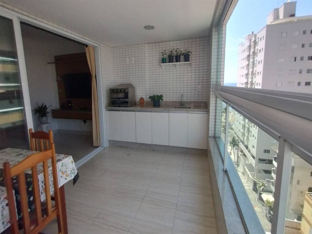 Apartamento com 3 quartos e 136 m² em Vila Caiçara, Praia Grande