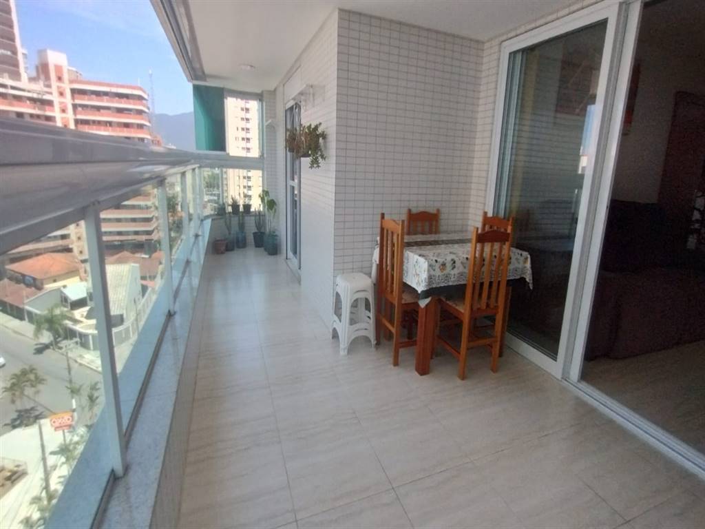 Apartamento com 3 quartos e 136 m² em Vila Caiçara, Praia Grande