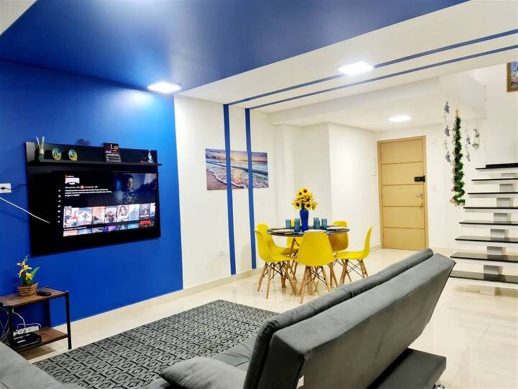 Apartamento com 3 quartos e 147 m² em Vila Caiçara, Praia Grande