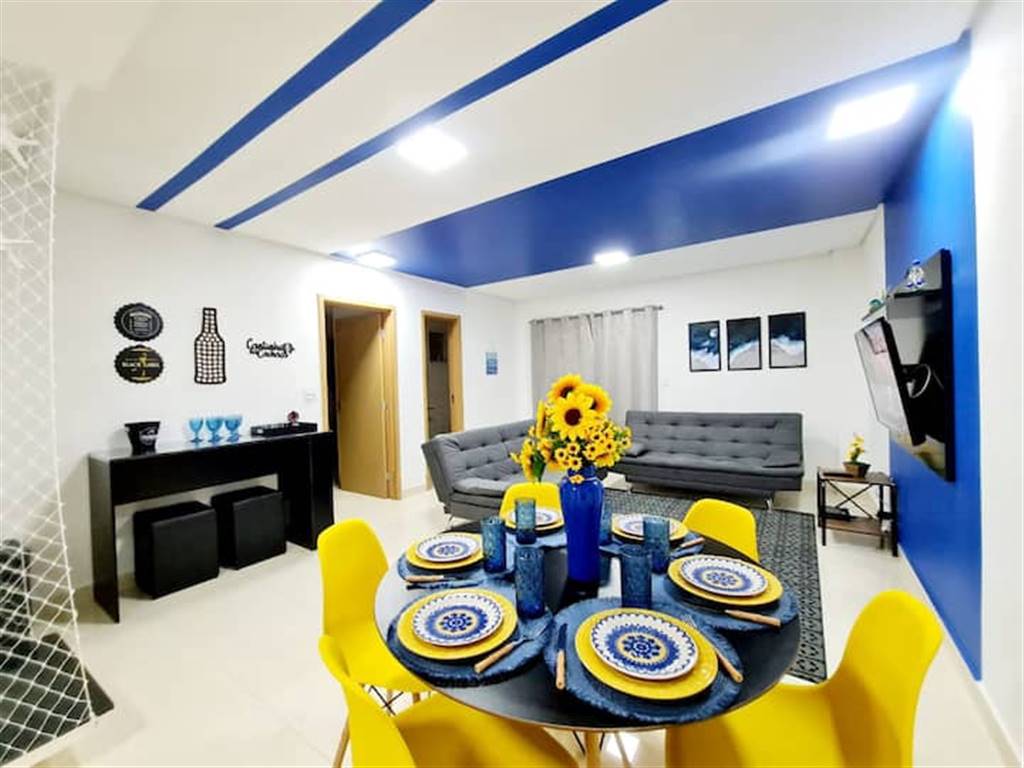 Apartamento com 3 quartos e 147 m² em Vila Caiçara, Praia Grande