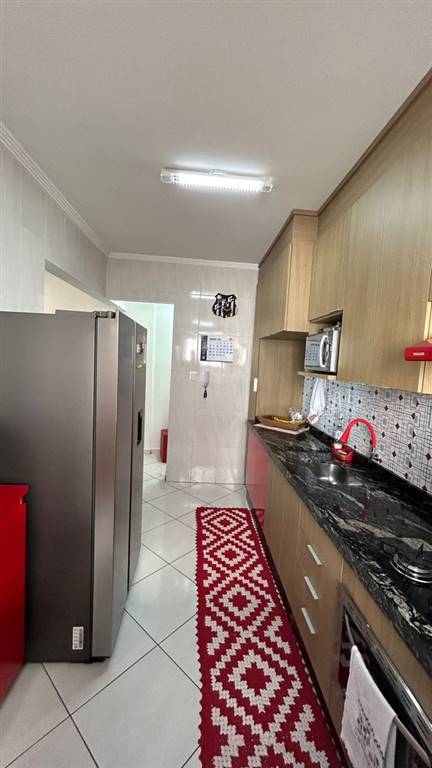 Apartamento com 1 quarto e 55 m² em Vila Caiçara, Praia Grande