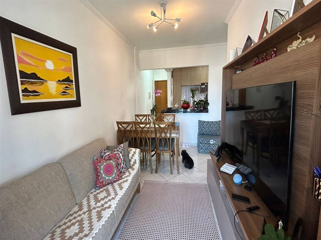 Apartamento com 1 quarto e 55 m² em Vila Caiçara, Praia Grande