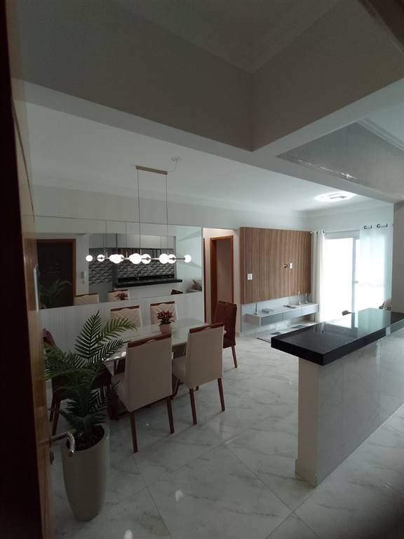 Apartamento com 2 quartos e 76 m² em Vila Caiçara, Praia Grande