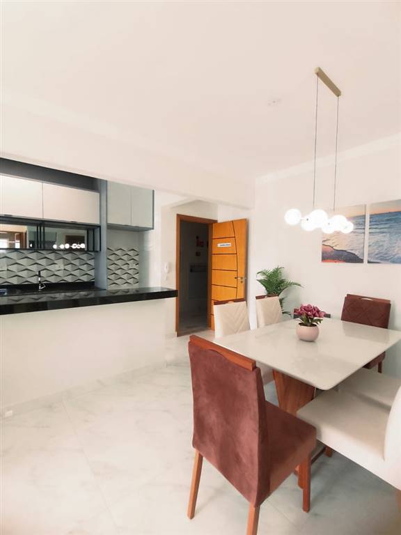 Apartamento com 2 quartos e 76 m² em Vila Caiçara, Praia Grande