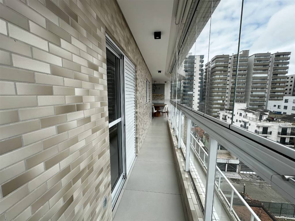 Apartamento com 2 quartos e 90 m² em Vila Caiçara, Praia Grande