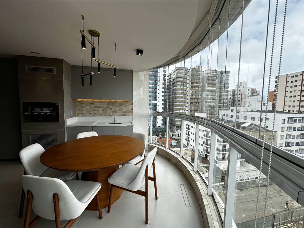 Apartamento com 2 quartos e 90 m² em Vila Caiçara, Praia Grande