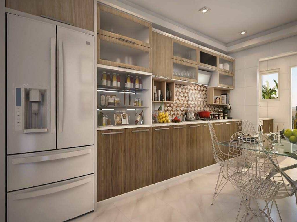 Apartamento com 3 quartos e 126 m² em Vila Caiçara, Praia Grande