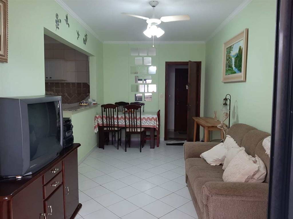 Apartamento com 1 quarto e 60 m² em Vila Caiçara, Praia Grande
