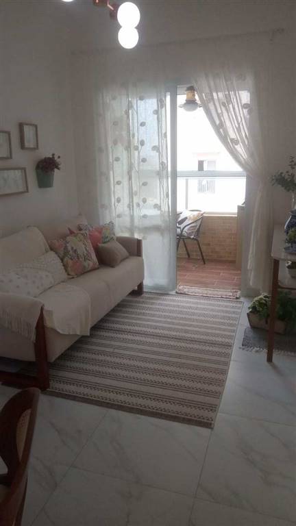 Apartamento com 2 quartos e 62 m² em Vila Caiçara, Praia Grande