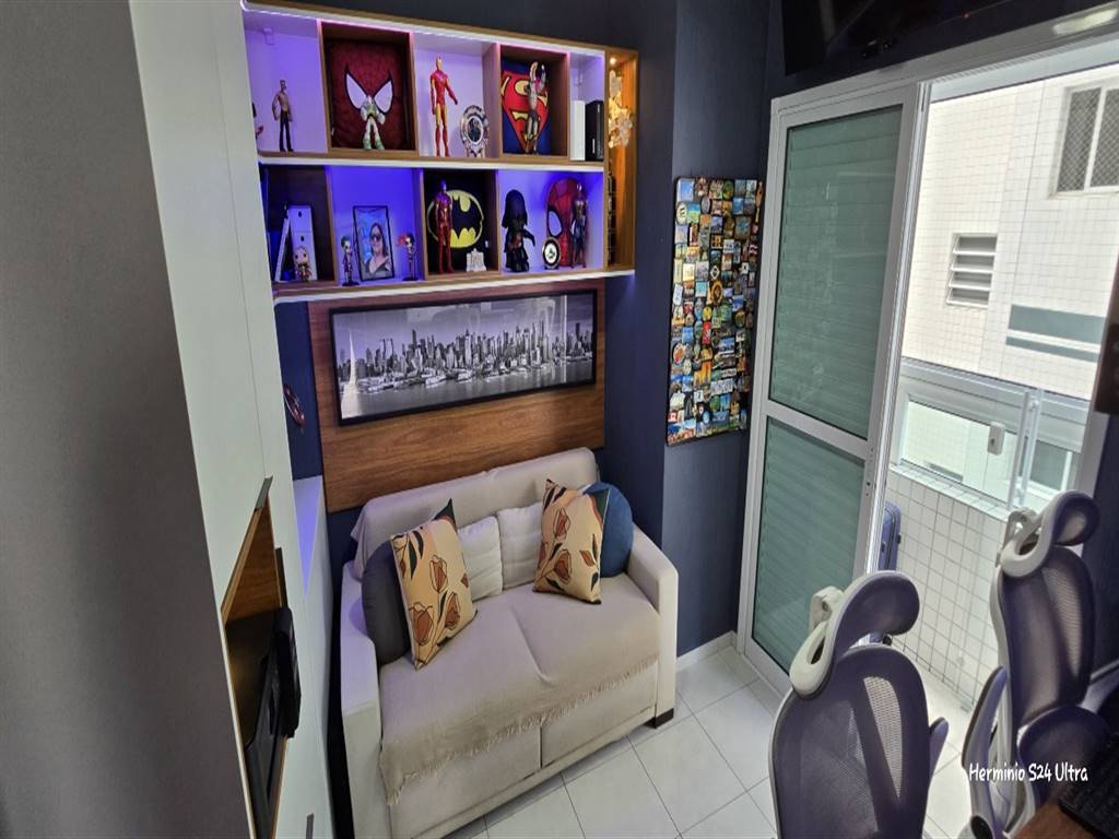 Apartamento com 3 quartos e 111 m² em Vila Caiçara, Praia Grande