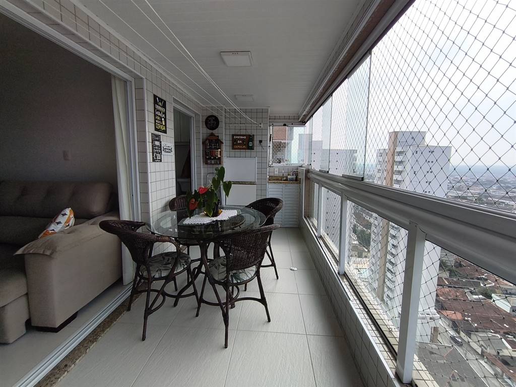 Apartamento com 2 quartos e 89 m² em Vila Caiçara, Praia Grande