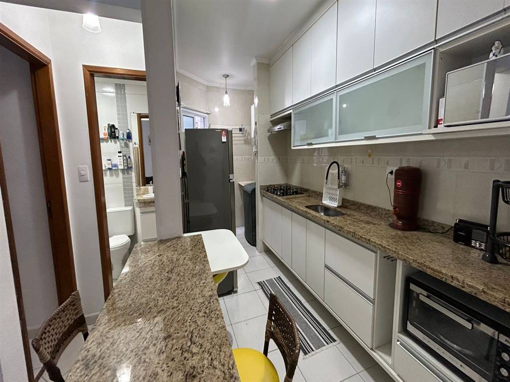 Apartamento com 1 quarto e 46 m² em Vila Caiçara, Praia Grande