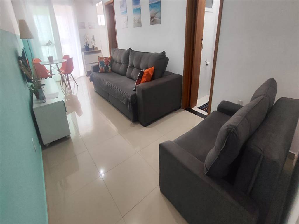 Apartamento com 1 quarto e 55 m² em Vila Caiçara, Praia Grande