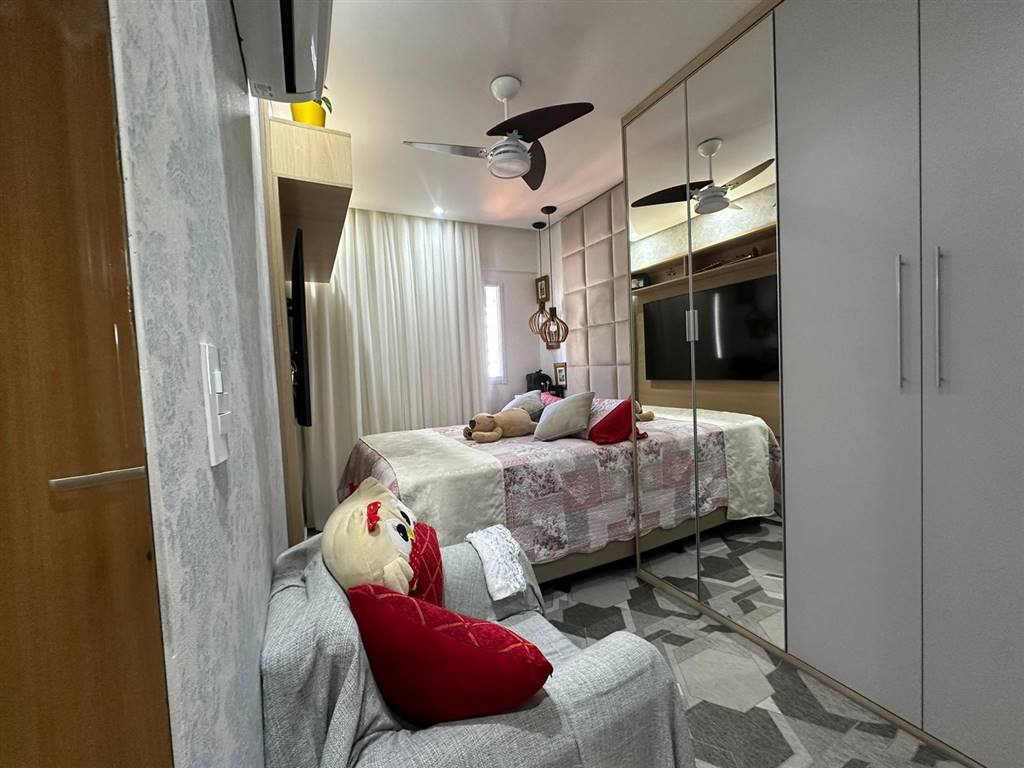 Apartamento com 2 quartos e 76 m² em Vila Caiçara, Praia Grande