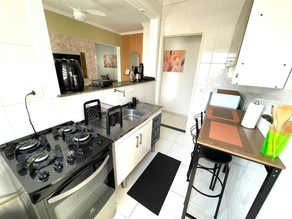 Apartamento com 1 quarto e 46 m² em Vila Caiçara, Praia Grande