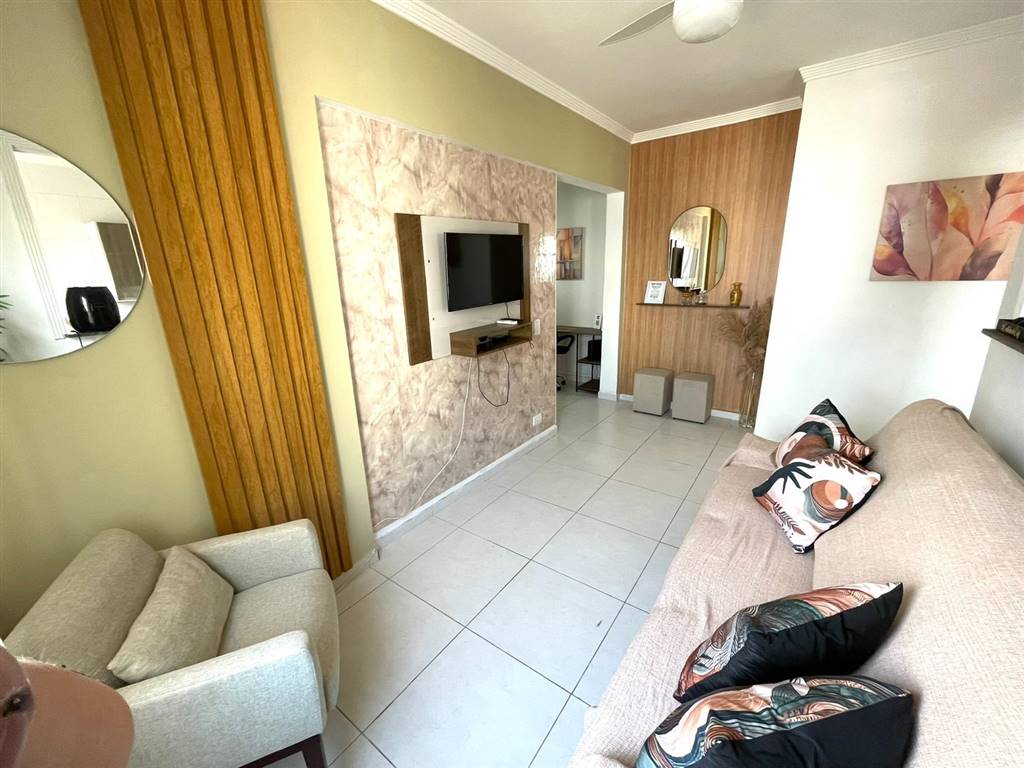 Apartamento com 1 quarto e 46 m² em Vila Caiçara, Praia Grande