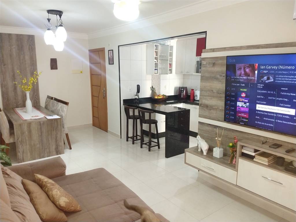 Apartamento com 2 quartos e 90 m² em Vila Caiçara, Praia Grande