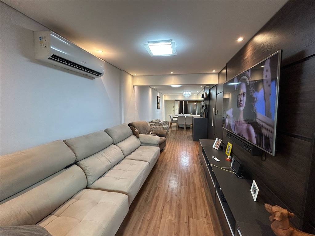 Apartamento com 3 quartos e 125 m² em Vila Caiçara, Praia Grande