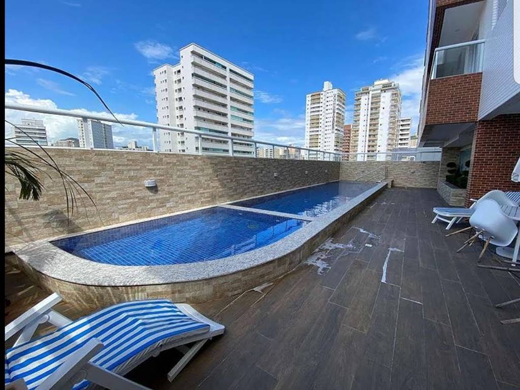 Apartamento com 2 quartos e 86 m² em Vila Caiçara, Praia Grande