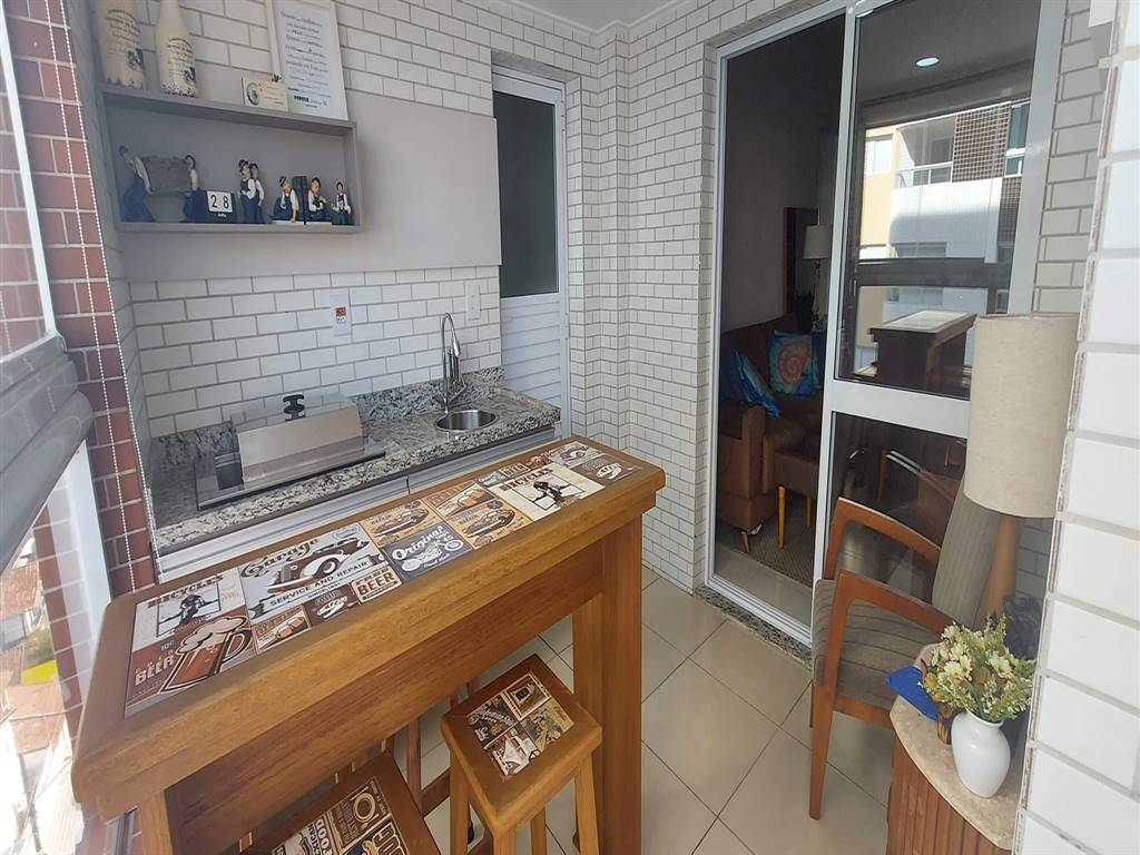 Apartamento com 2 quartos e 86 m² em Vila Caiçara, Praia Grande