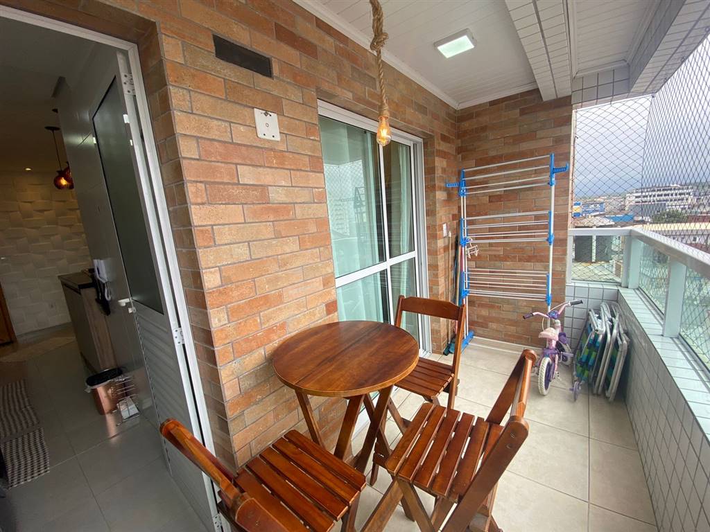 Apartamento com 2 quartos e 60 m² em Vila Caiçara, Praia Grande
