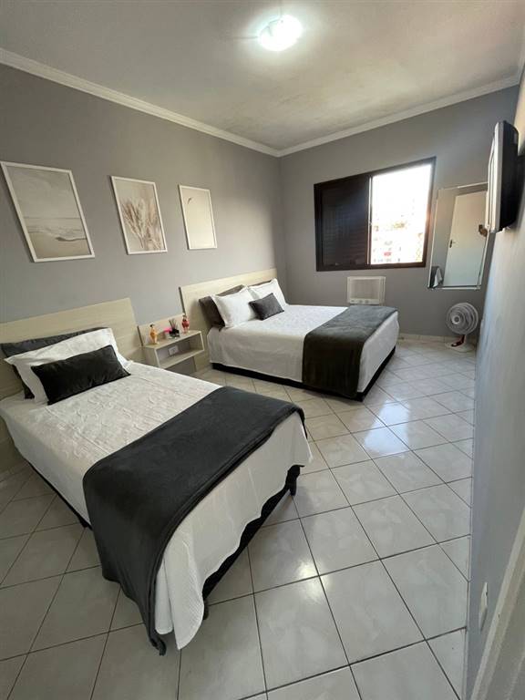 Apartamento com 1 quarto e 56 m² em Vila Caiçara, Praia Grande