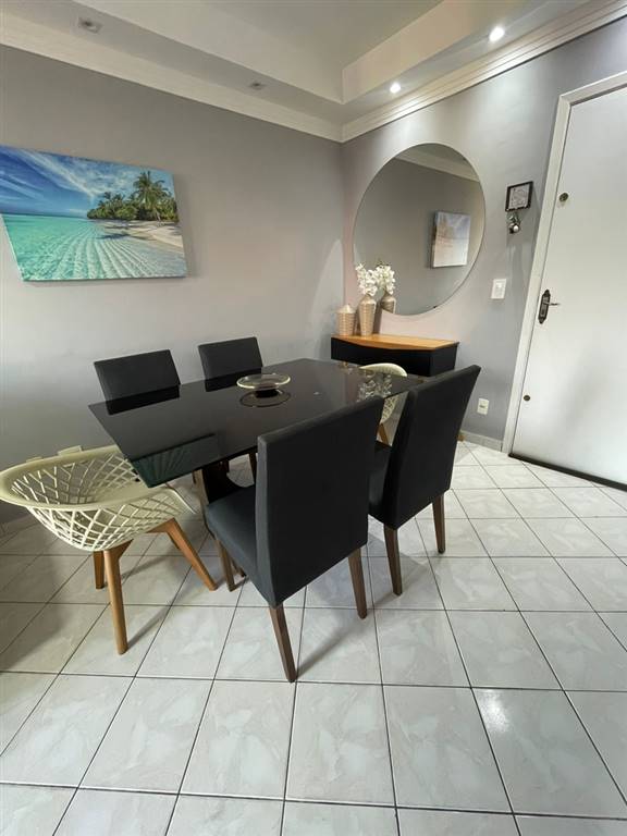 Apartamento com 1 quarto e 56 m² em Vila Caiçara, Praia Grande