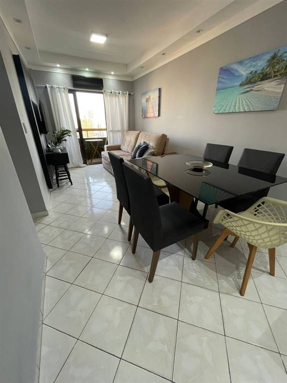 Apartamento com 1 quarto e 56 m² em Vila Caiçara, Praia Grande