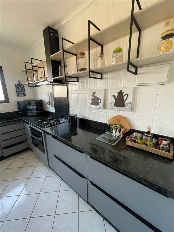 Apartamento com 1 quarto e 56 m² em Vila Caiçara, Praia Grande