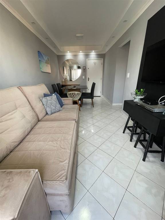 Apartamento com 1 quarto e 56 m² em Vila Caiçara, Praia Grande