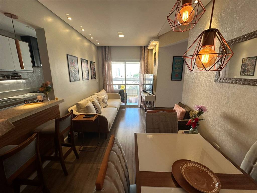 Apartamento com 2 quartos e 63 m² em Vila Caiçara, Praia Grande