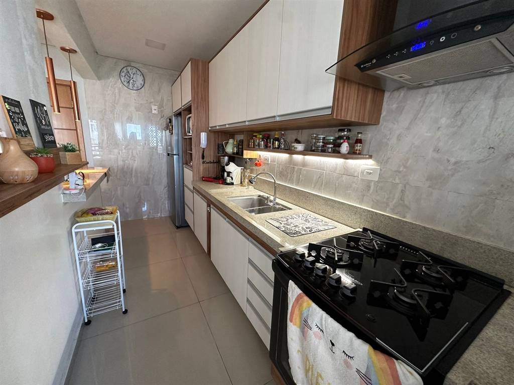 Apartamento com 2 quartos e 63 m² em Vila Caiçara, Praia Grande