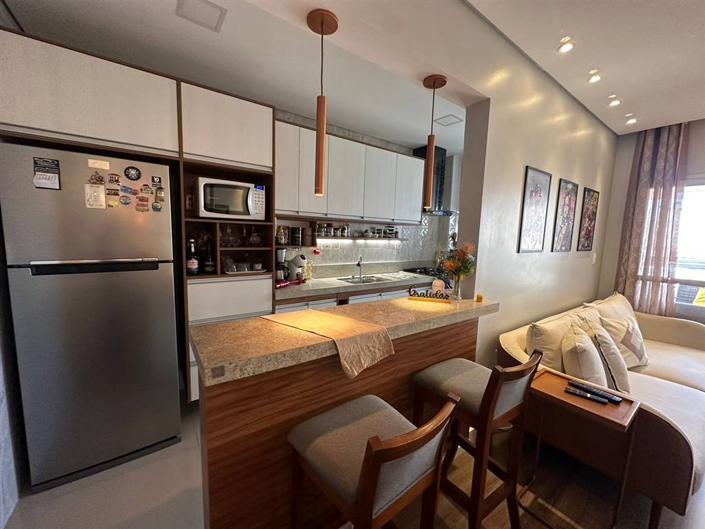 Apartamento com 2 quartos e 63 m² em Vila Caiçara, Praia Grande