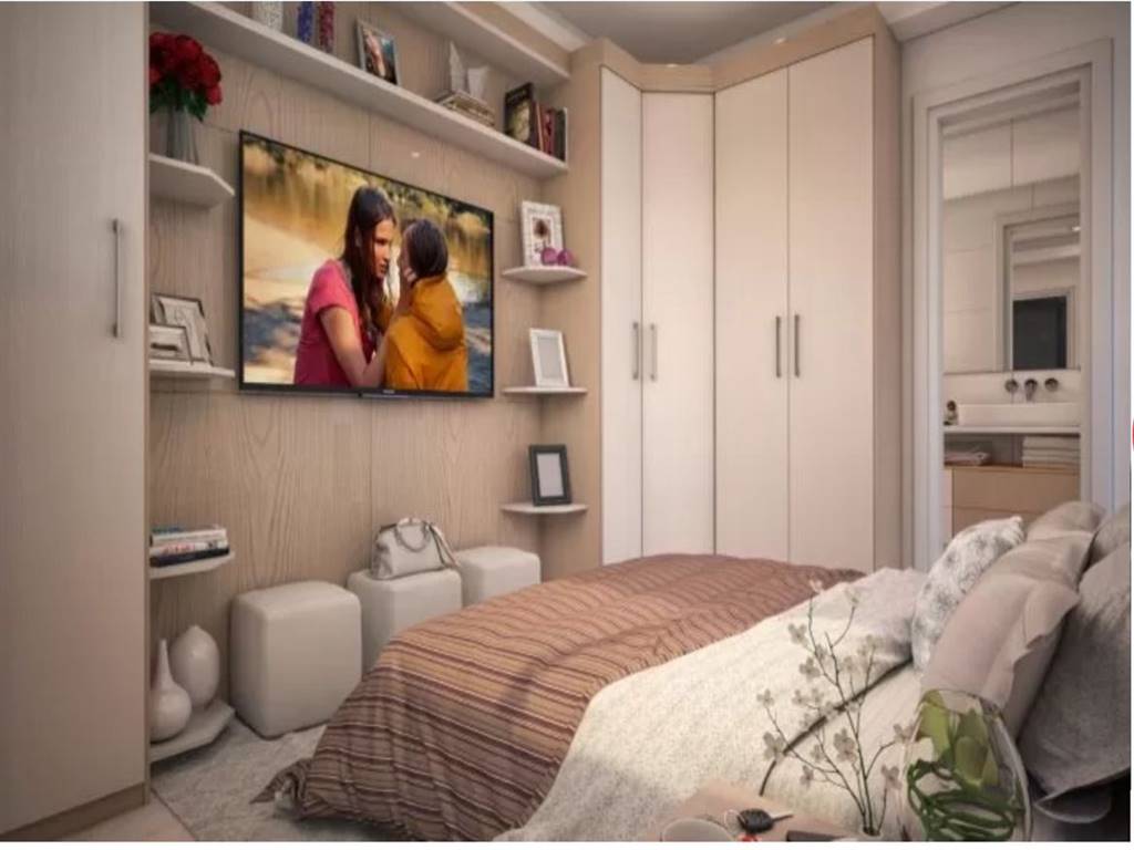 Apartamento com 2 quartos e 58 m² em Vila Caiçara, Praia Grande