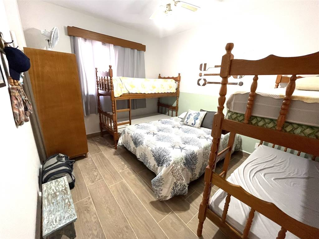 Apartamento com 1 quarto e 57 m² em Vila Caiçara, Praia Grande