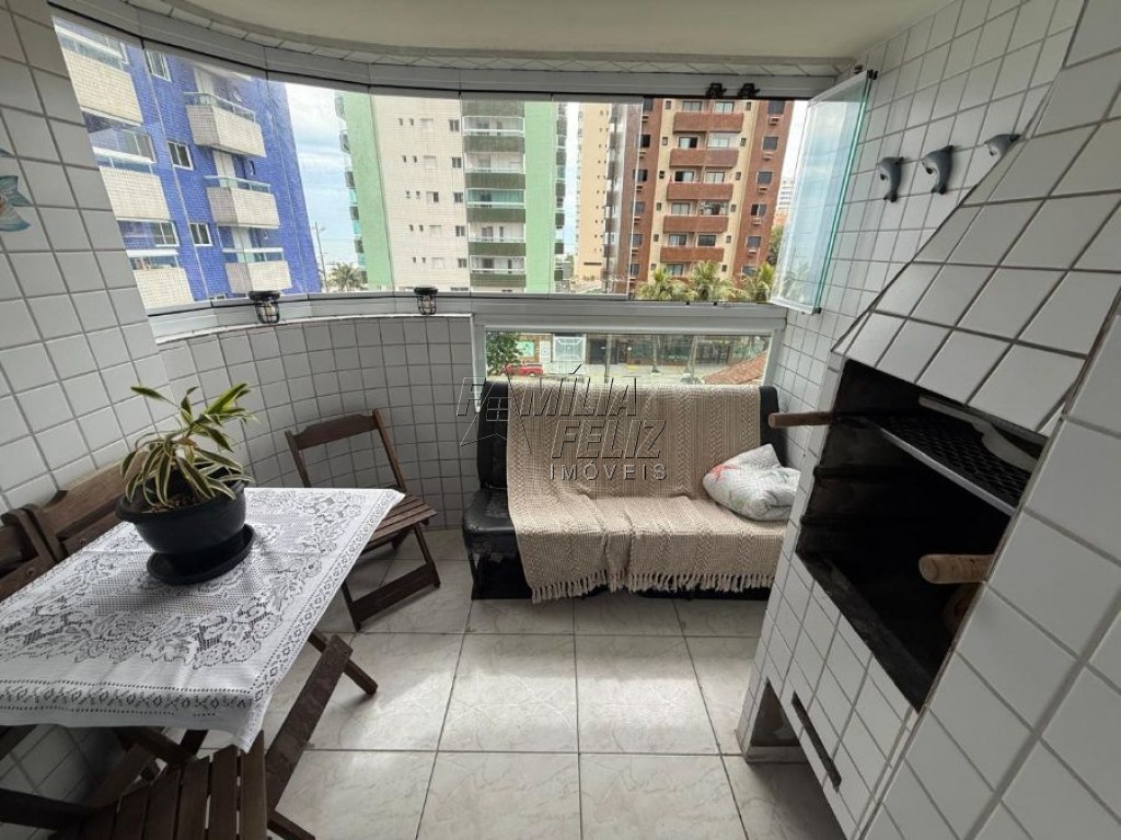 Apartamento com 1 quarto e 46 m² em Vila Caiçara, Praia Grande