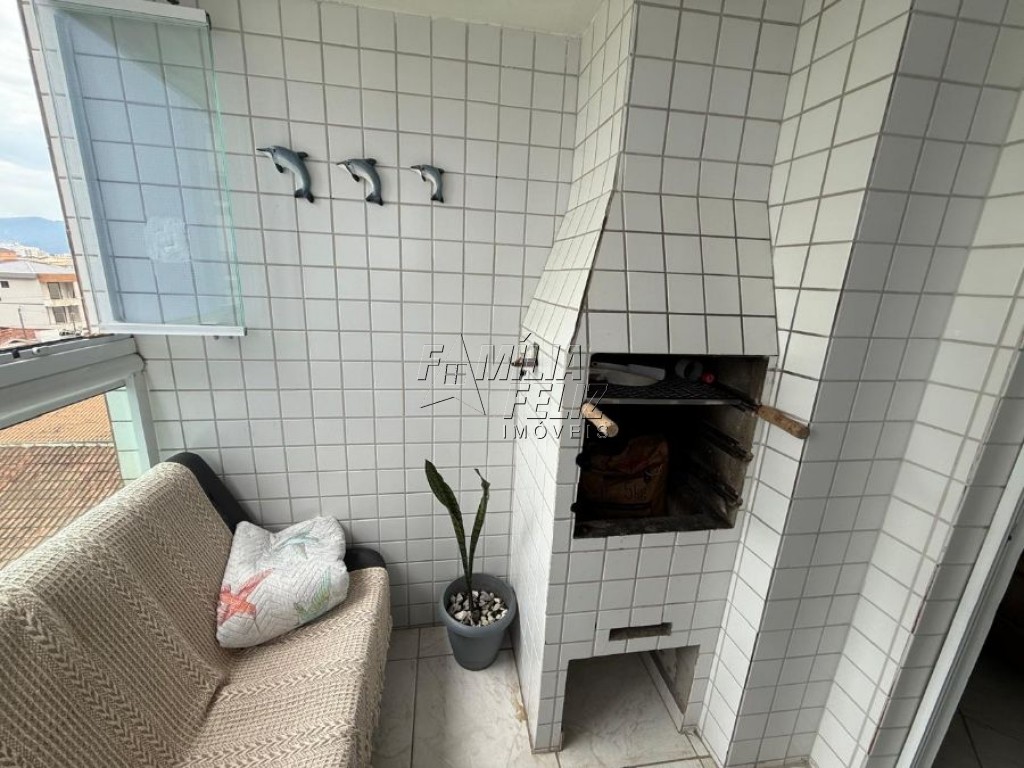 Apartamento com 1 quarto e 46 m² em Vila Caiçara, Praia Grande