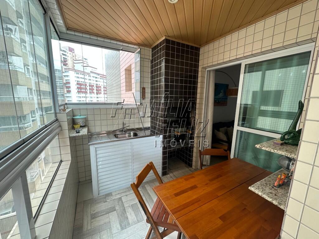 Apartamento com 2 quartos e 89 m² em Vila Caiçara, Praia Grande