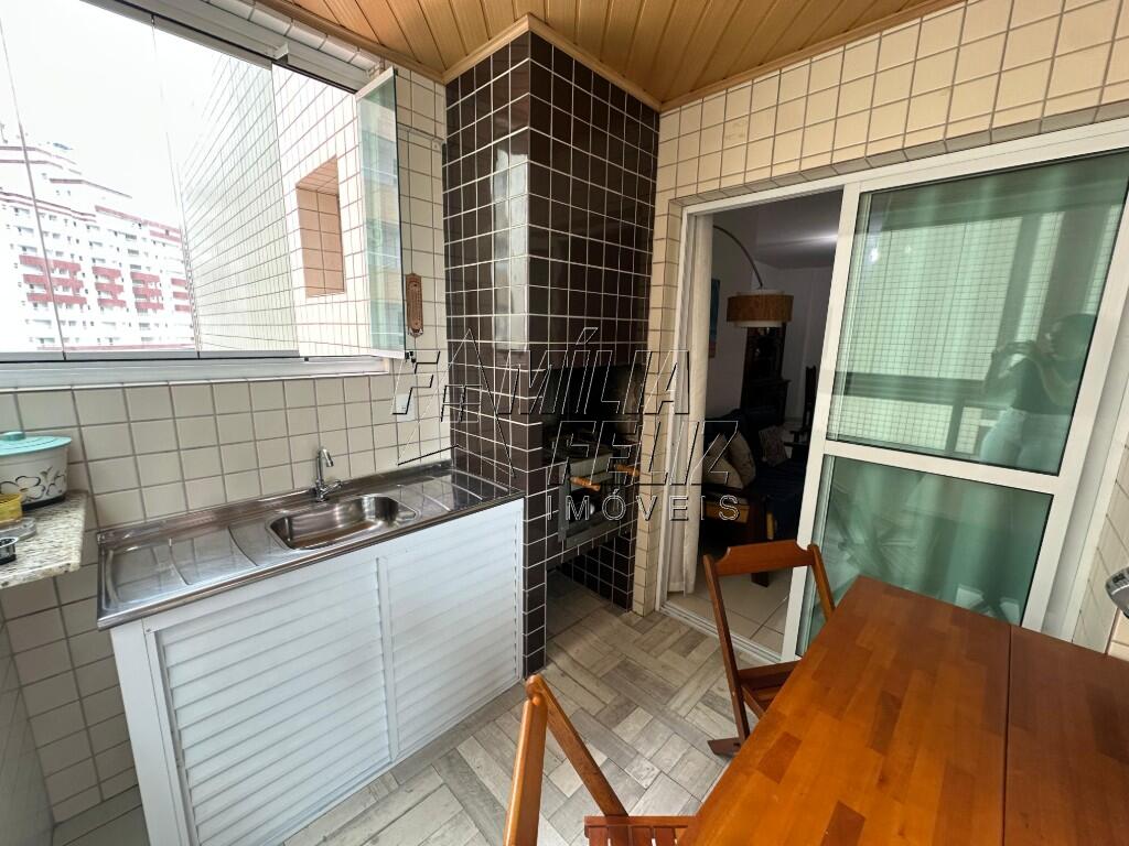 Apartamento com 2 quartos e 89 m² em Vila Caiçara, Praia Grande