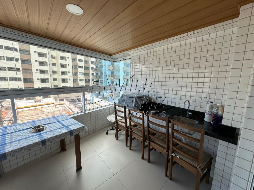 Apartamento com 2 quartos e 83 m² em Vila Caiçara, Praia Grande
