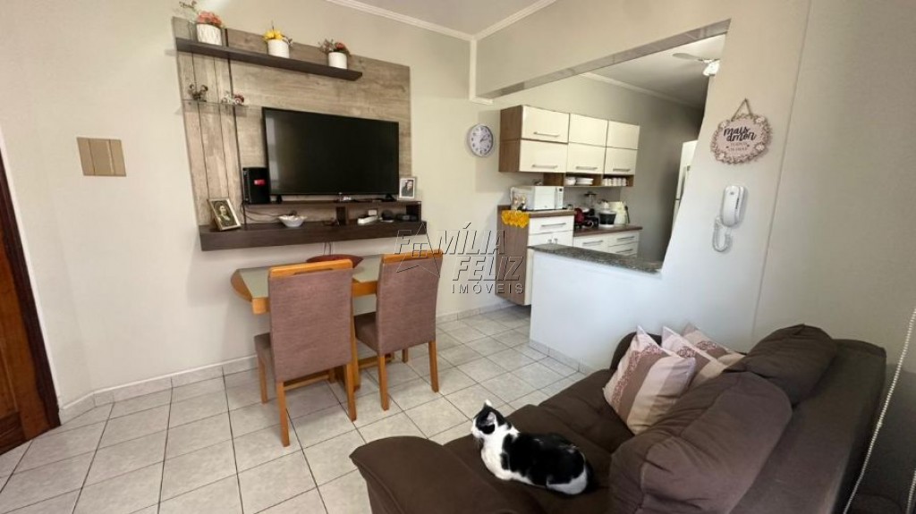 Apartamento com 1 quarto e 42 m² em Vila Caiçara, Praia Grande
